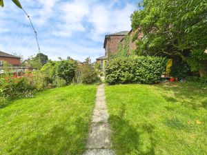 Rear Garden- click for photo gallery